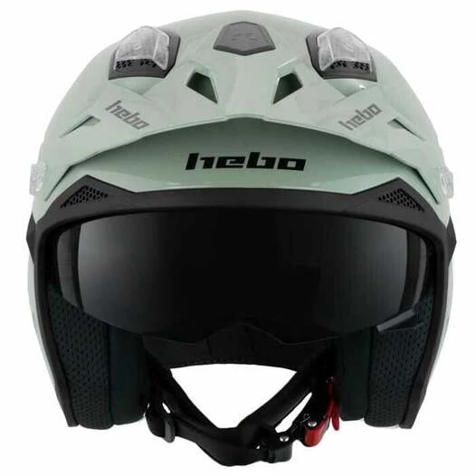 HEBO Zone 5 Mono V6 open face helmet Зеленый