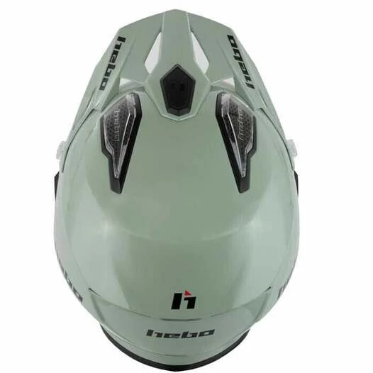 HEBO Zone 5 Mono V6 open face helmet Зеленый