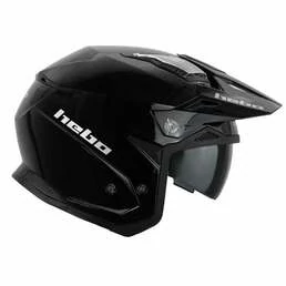 HEBO Zone 5 Mono V6 open face helmet Черный