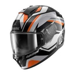 SHARK Ridill 2 Apex full face helmet Silver / Black / Orange