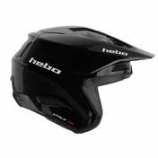HEBO Zone Pro Monocolor open face helmet Черный