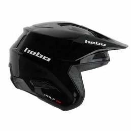 HEBO Zone Pro Monocolor open face helmet Черный