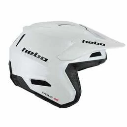 HEBO Zone Pro Monocolor open face helmet Белый