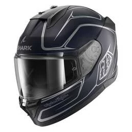 SHARK D-Skwal 3 Drone full face helmet Blue / Silver / Blue