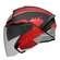 MT Helmets Cosmo SV Cruiser open face helmet Красно-черный