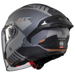 MT Helmets Cosmo SV Cruiser open face helmet Серый