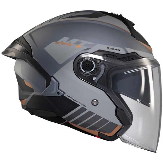 MT Helmets Cosmo SV Cruiser open face helmet Серый