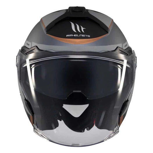 MT Helmets Cosmo SV Cruiser open face helmet Серый