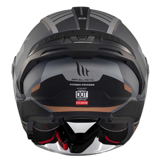 MT Helmets Cosmo SV Cruiser open face helmet Серый