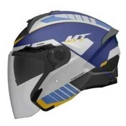MT Helmets Cosmo SV Cruiser open face helmet Голубой