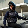 HEBO Tourer IV modular helmet titanium