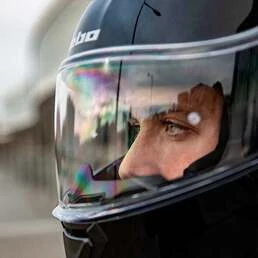 HEBO Tourer IV modular helmet titanium
