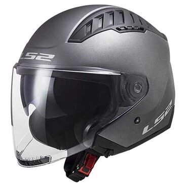 LS2 OF600 Copter II open face helmet Matt Titanium