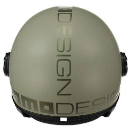 MOMO DESIGN FGTR Classic Open Face Helmet Flip Matt Green / Bronze