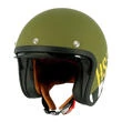 HELSTONS Thunderbolt open face helmet Зеленый (размер: s)
