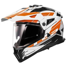 LS2 MX702 Pionner II Namib full face helmet Белый (размер: s)