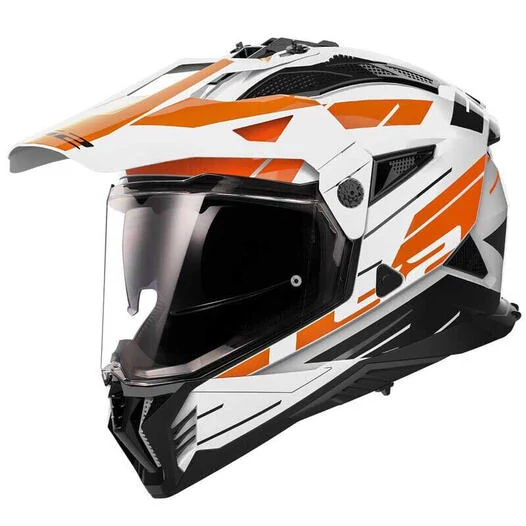LS2 MX702 Pionner II Namib full face helmet Белый (размер: s)