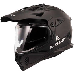 LS2 MX702 Pioneer II full face helmet Черный