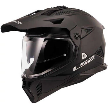 LS2 MX702 Pioneer II full face helmet Черный