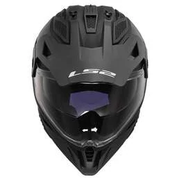 LS2 MX702 Pioneer II full face helmet Черный