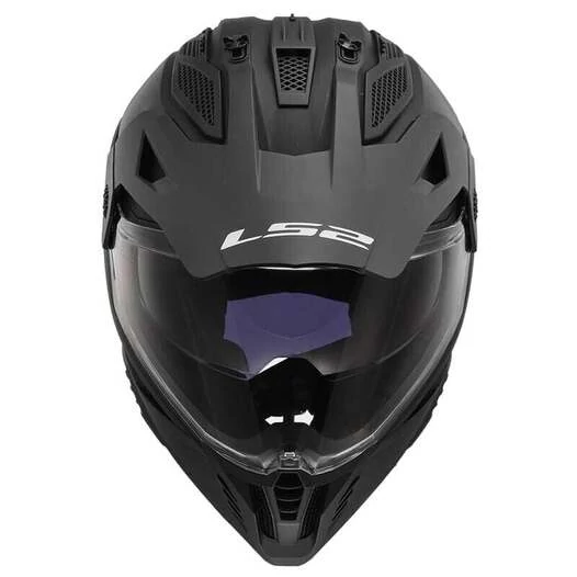 LS2 MX702 Pioneer II full face helmet Черный