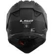 LS2 MX702 Pioneer II full face helmet Черный