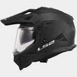 LS2 MX702 Pioneer II full face helmet Черный