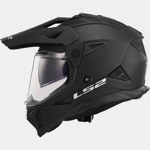 LS2 MX702 Pioneer II full face helmet Черный