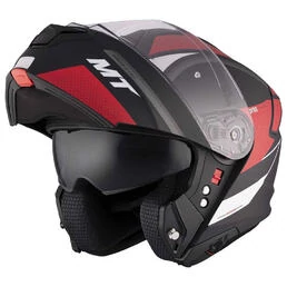 MT Helmets Genesis SV Cave modular helmet Красный