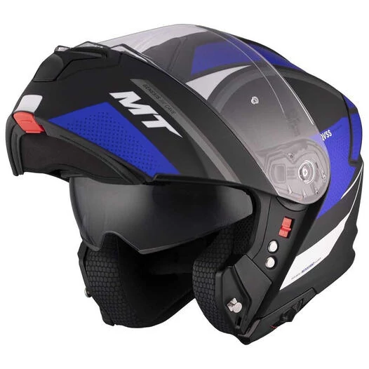 MT Helmets Genesis SV Cave modular helmet Синий (размер: xs)