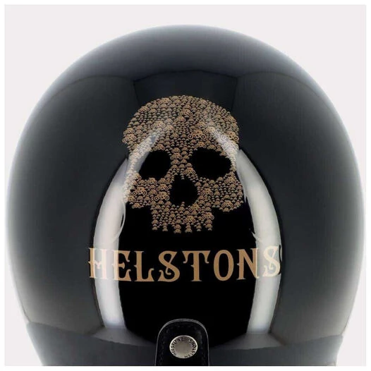 HELSTONS Brave open face helmet Черный