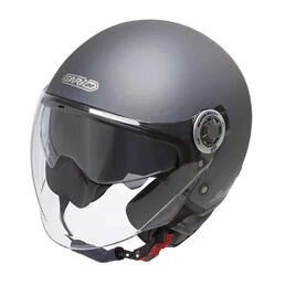 GARI G20 open face helmet Grey Titanium Matte