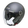 GARI G20 open face helmet Grey Titanium Matte