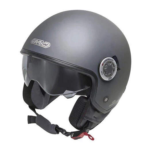 GARI G20 open face helmet Grey Titanium Matte