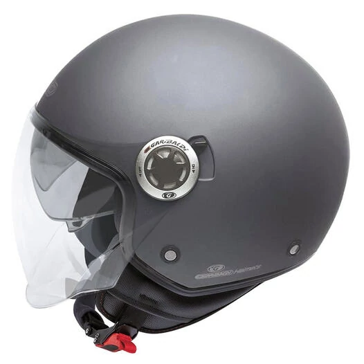GARI G20 open face helmet Grey Titanium Matte