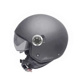 GARI G20 open face helmet Grey Titanium Matte