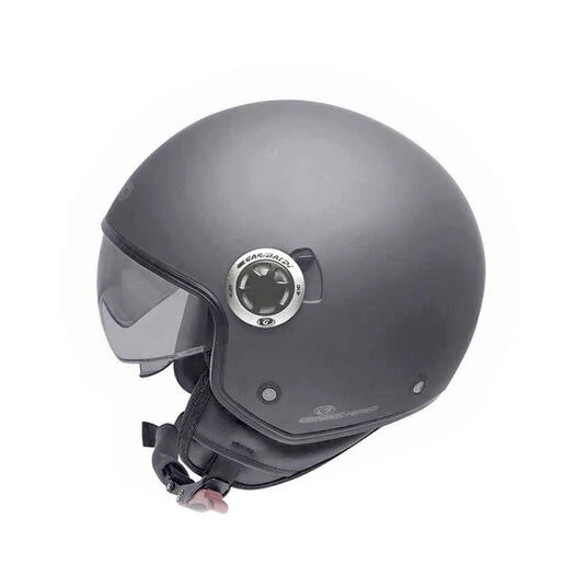GARI G20 open face helmet Grey Titanium Matte