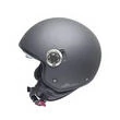 GARI G20 open face helmet Grey Titanium Matte
