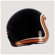 HELSTONS Freedom open face helmet Black / Beige / Orange