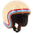 HELSTONS Freedom open face helmet Beige / Blue / Red