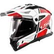 LS2 MX702 Pionner II Hill full face helmet Красно-белый