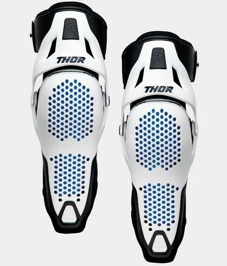 Thor Sentinel Youth Knee Guards White шарнирные наколенники детские белые
