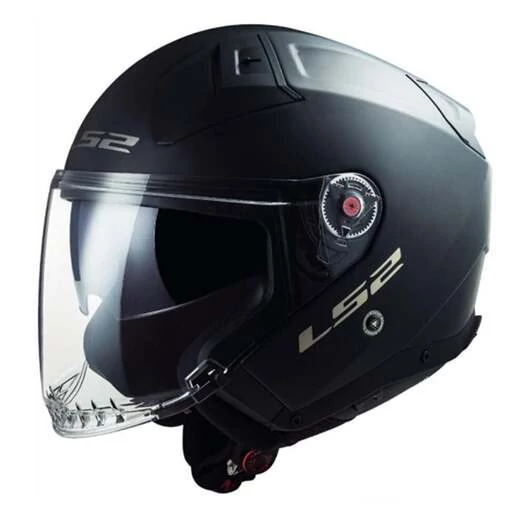 LS2 OF603 Infinity II open face helmet Черный