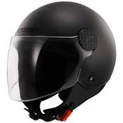 LS2 OF558 Sphere Lux II open face helmet Черный