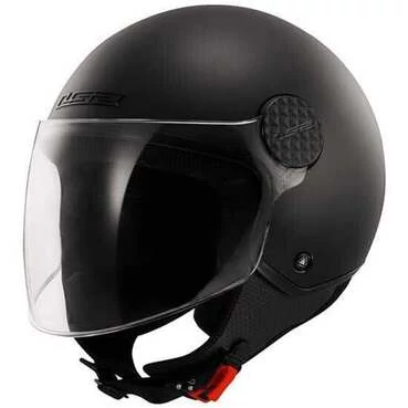 LS2 OF558 Sphere Lux II open face helmet Черный