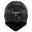 LS2 MX708 Fast II full face helmet Черный