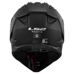 LS2 MX708 Fast II full face helmet Черный