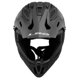 LS2 MX708 Fast II full face helmet Черный