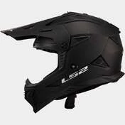 LS2 MX708 Fast II full face helmet Черный