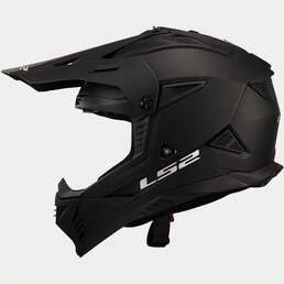 LS2 MX708 Fast II full face helmet Черный